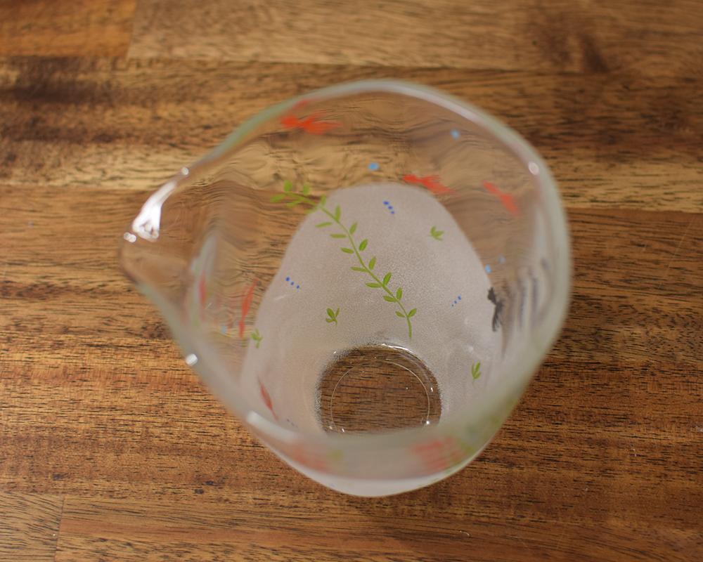 金魚の片口フリーカップガラス（単品） | 7枚目