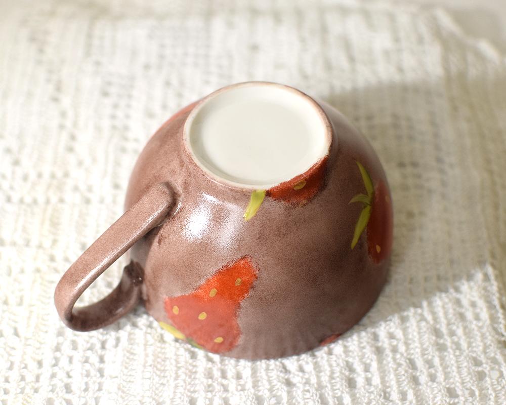 【限定品】いちご×ブラウンカップ＆プレートのセット | 5枚目