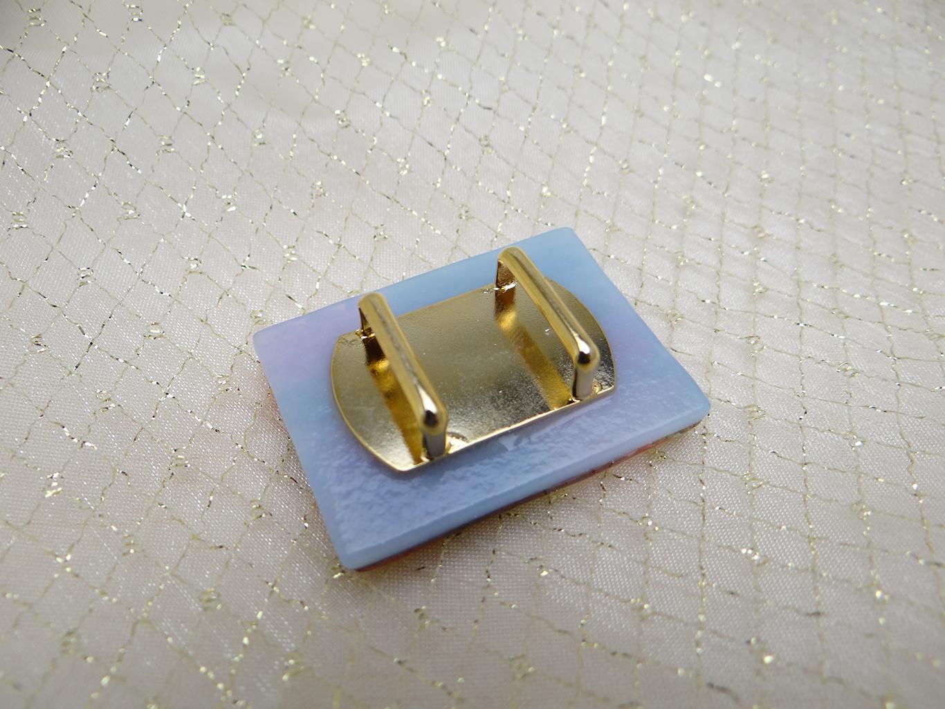 うららかガラスの帯留め | 3枚目