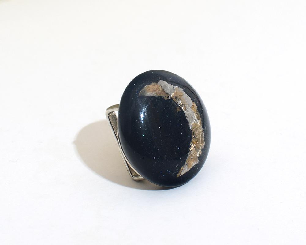 ガラスの帯留め三日月 | 3枚目