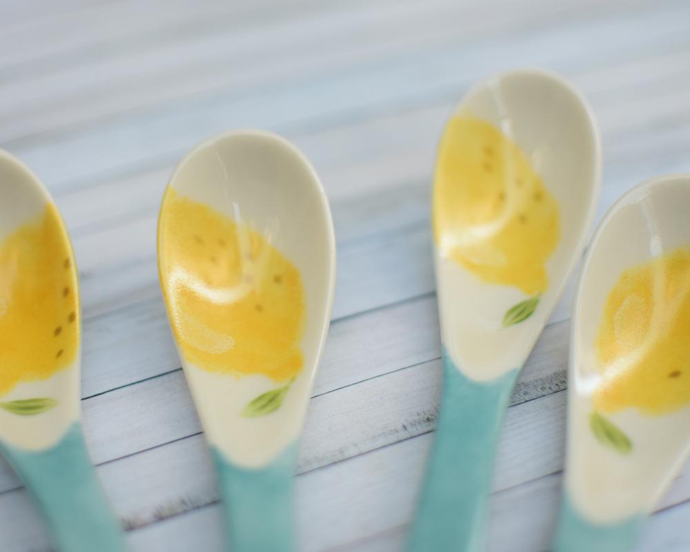 レモン×ブルーのスプーン | 6枚目