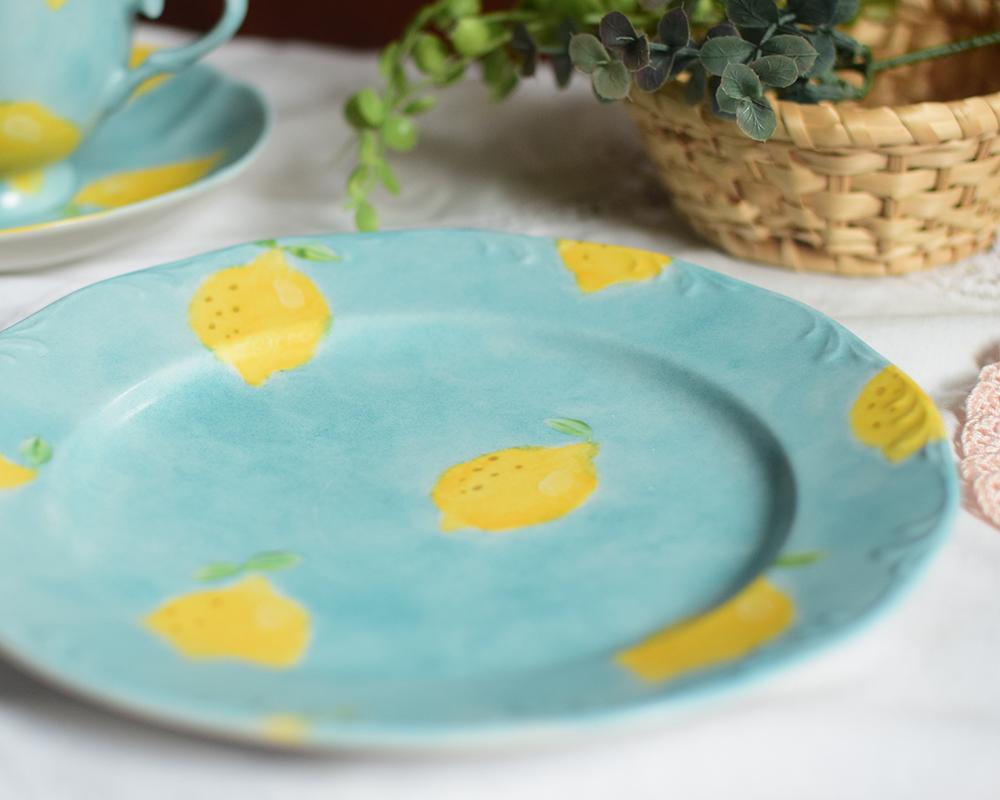レモン×ブルーのスイートプレート | 4枚目