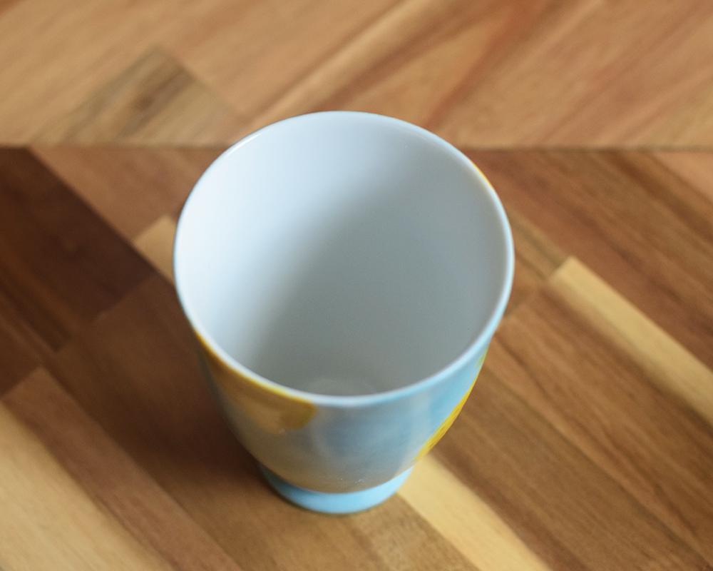 レモン×ブルーのスリムカップ（単品） | 6枚目