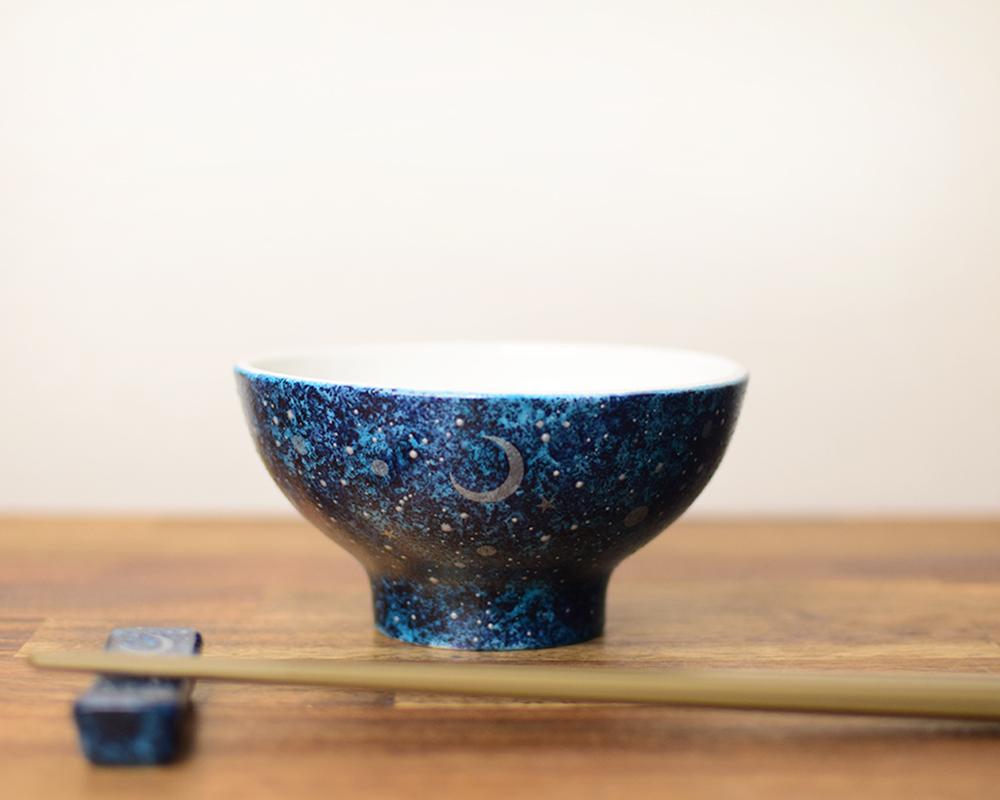 夜空と三日月茶碗（シルバー/ゴールド）単品 | 3枚目