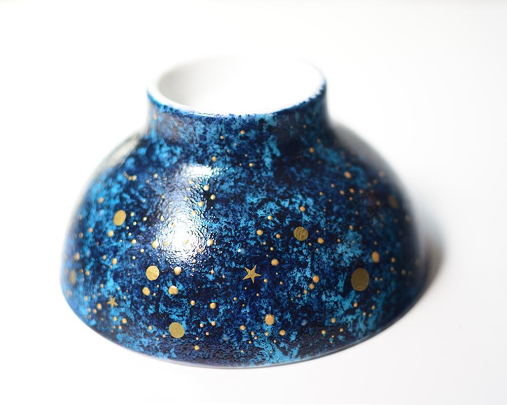 夜空と三日月茶碗（シルバー/ゴールド）単品 | 6枚目