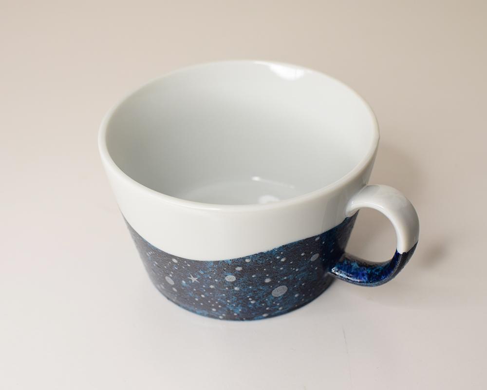 夜空と三日月のスープカップ（シルバー/ゴールド）単品 | 14枚目