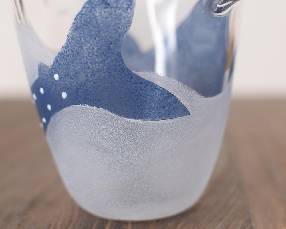 ジンベエザメの片口フリーカップガラス（単品） | 13枚目