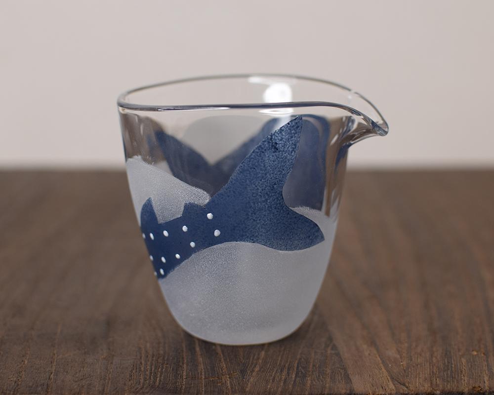 ジンベエザメの片口フリーカップガラス（単品） | 8枚目
