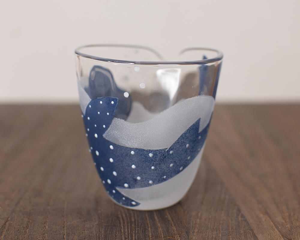 ジンベエザメの片口フリーカップガラス（単品） | 9枚目