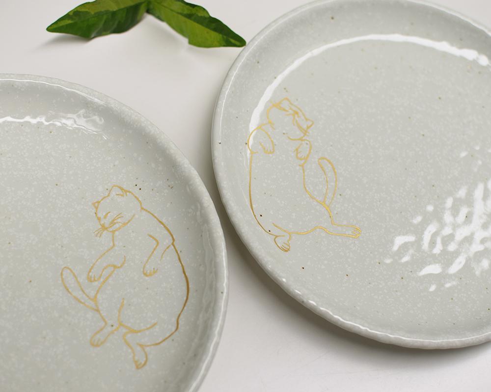 おひるね猫さんプレート（単品） | 2枚目