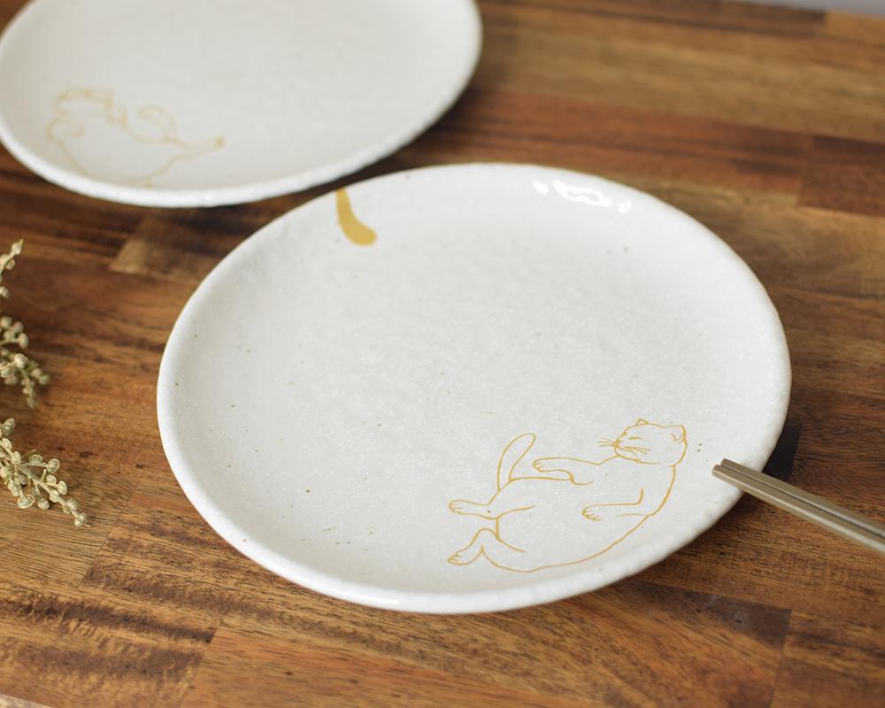 おひるね猫さんプレート（単品） | 3枚目