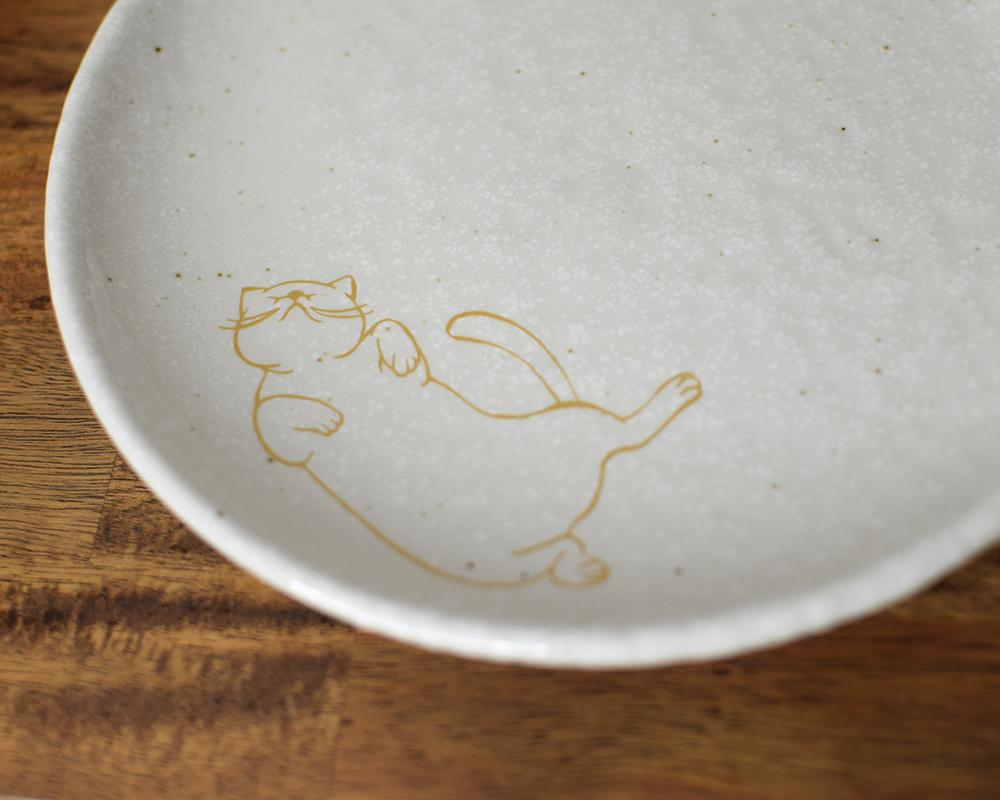 おひるね猫さんプレート（単品） | 5枚目