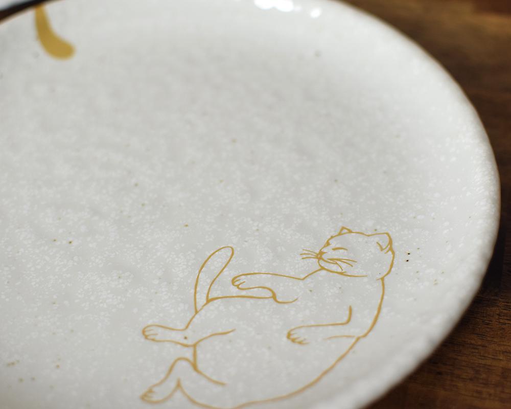 おひるね猫さんプレート（単品） | 6枚目