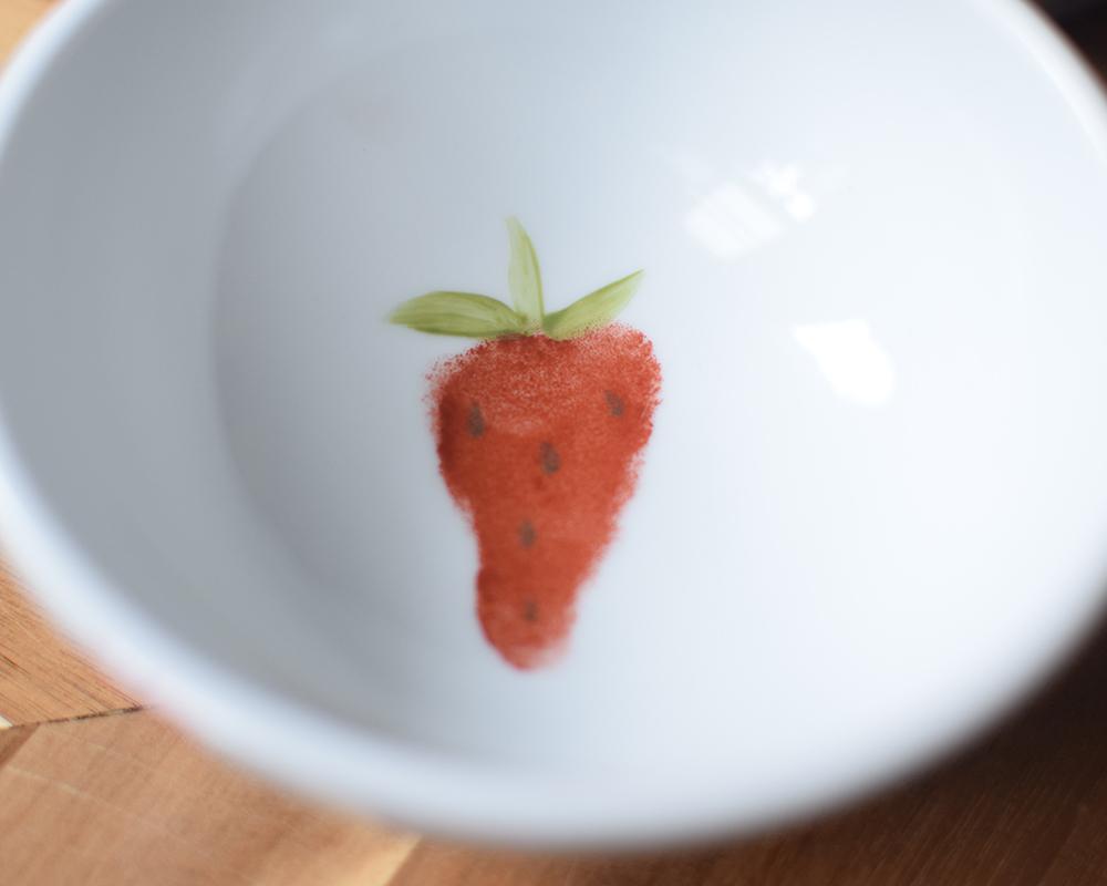 いちご×グレ－茶碗（単品） | 6枚目