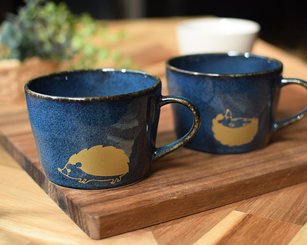 ハリネズミカップ・ネイビー（単品ＡorＢ
