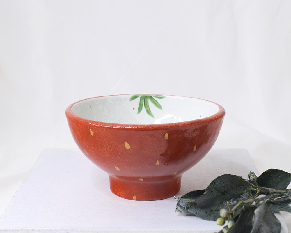森のいちごの茶碗（単品） | 10枚目
