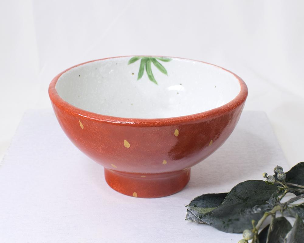 森のいちごの茶碗（単品） | 5枚目