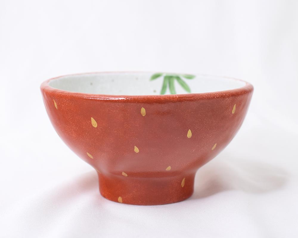 森のいちごの茶碗（単品） | 9枚目