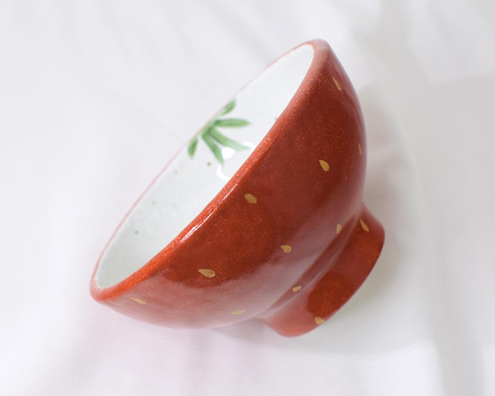 森のいちごの茶碗（単品） | 8枚目
