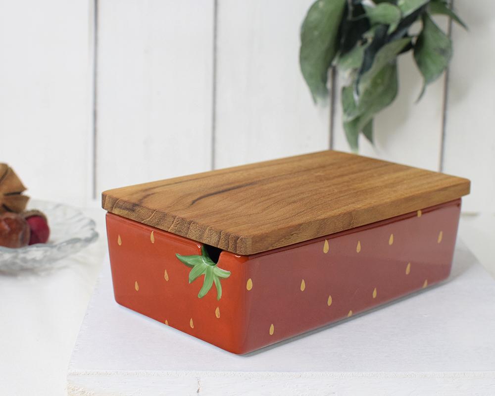 森のいちごのバターケース（単品）1枚目の画像