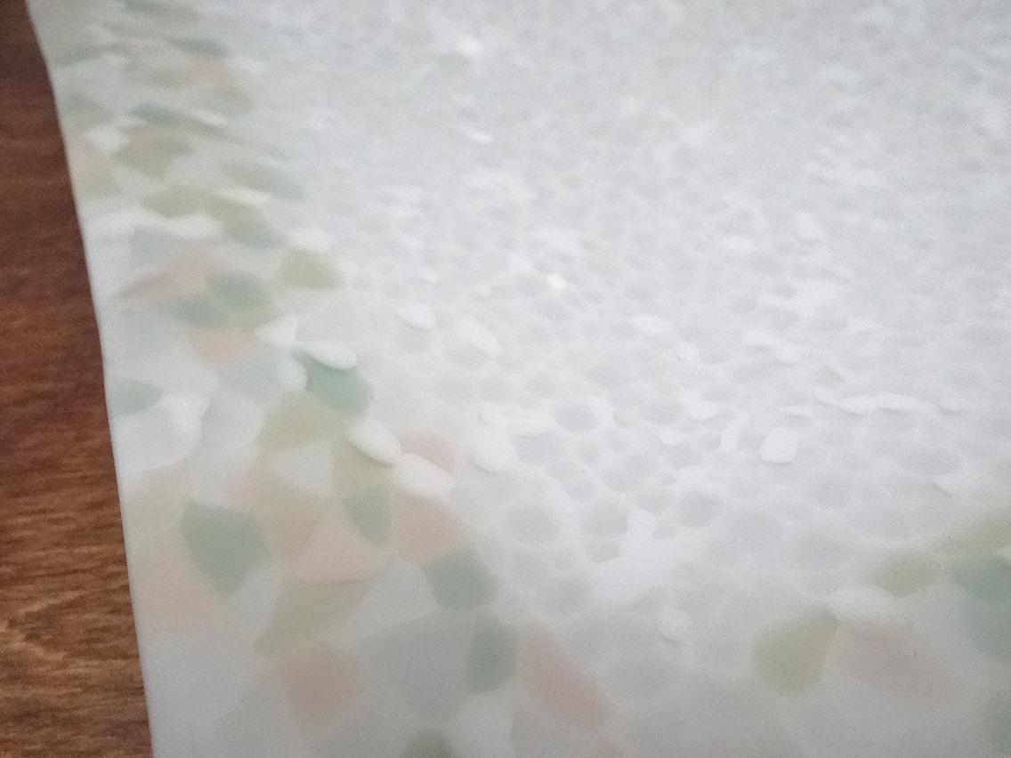 淡色モザイク・ガラスの角皿 | 6枚目